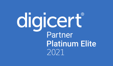 Wir sind Platinum Elite Partner von DigiCertu